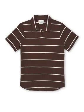 Hawthorn Polo Shirt Gilmore Chocolate Brown