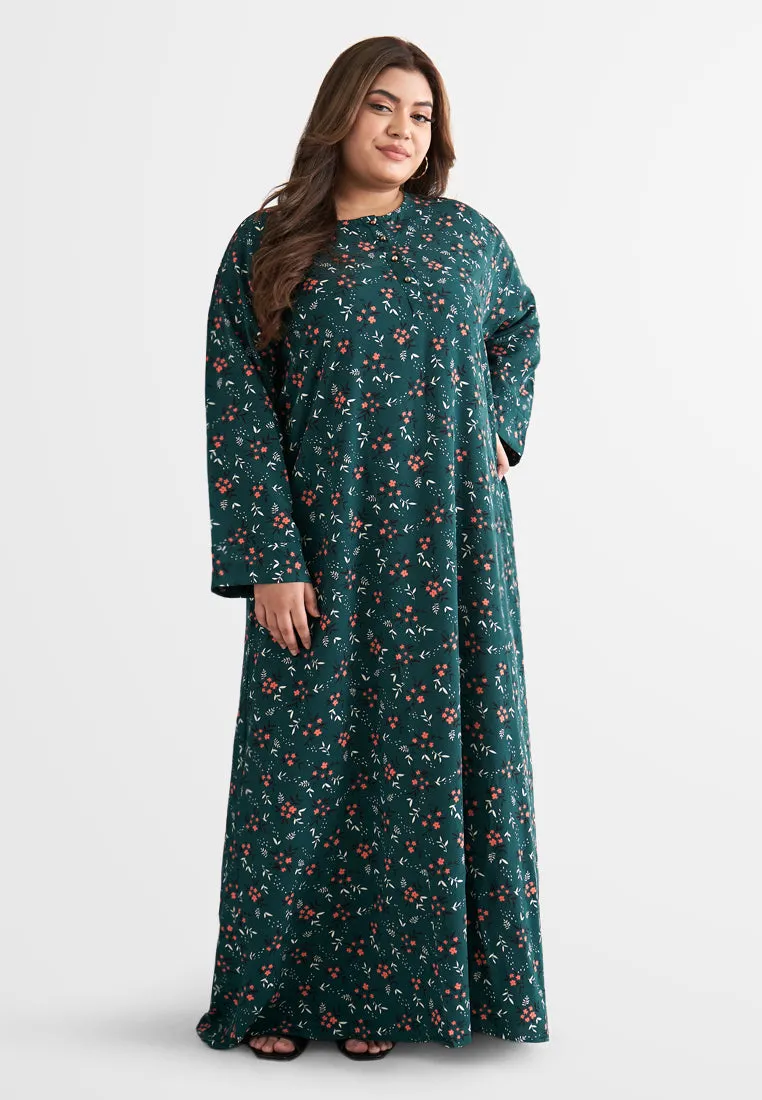 Jaira Raya4All Jubah Dress - Green