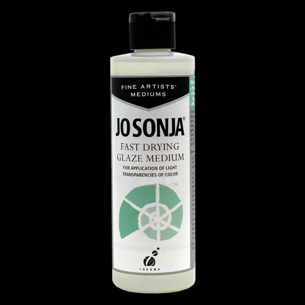 Jo Sonja Fast Drying Glaze Medium 2 oz