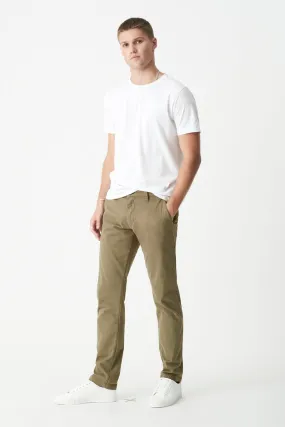 Johnny Chinos - Dusty Olive Twill