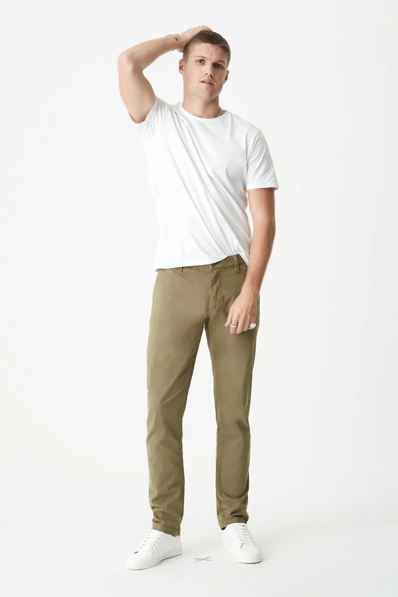 Johnny Chinos - Dusty Olive Twill