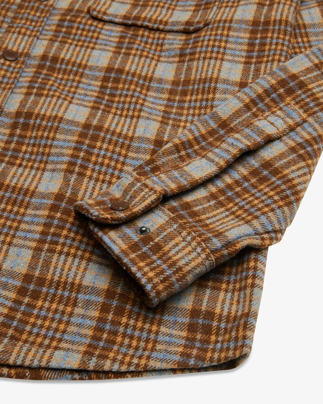 Kalyn Check Shirt - Brown Check