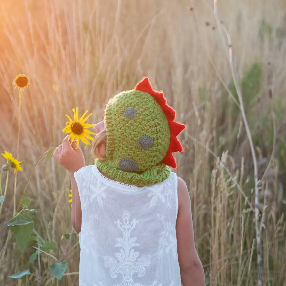 Kids Animal Hood - Warm Hat/Neckwarmer Combo