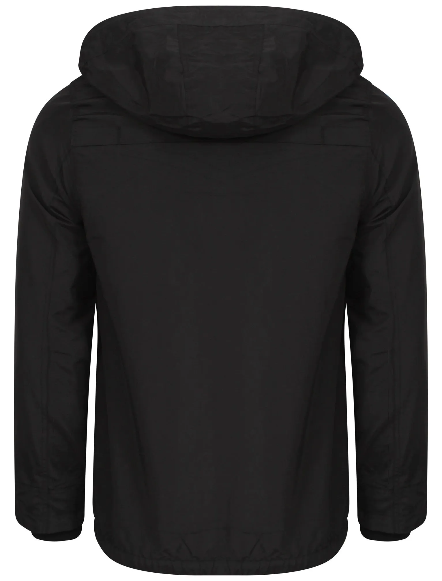 Lantry Hooded Storm Jacket in Black - Le Shark