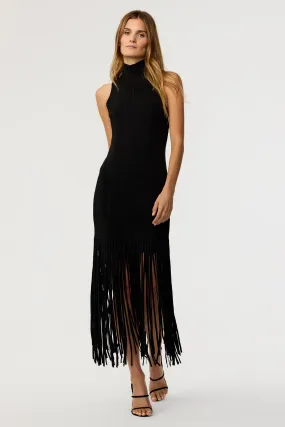 Leslie Bodycon Fringe Dress