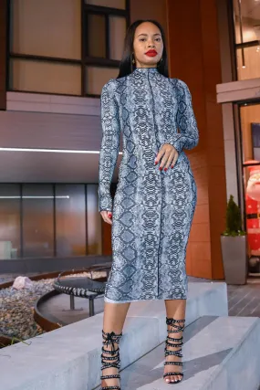 Lethal Weapon Snakeskin Dress