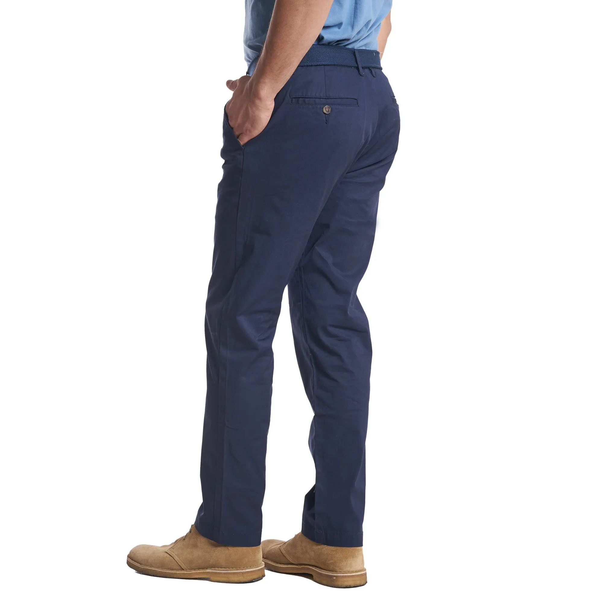 Lightweight Stretch Chinos Standard Fit - Navy