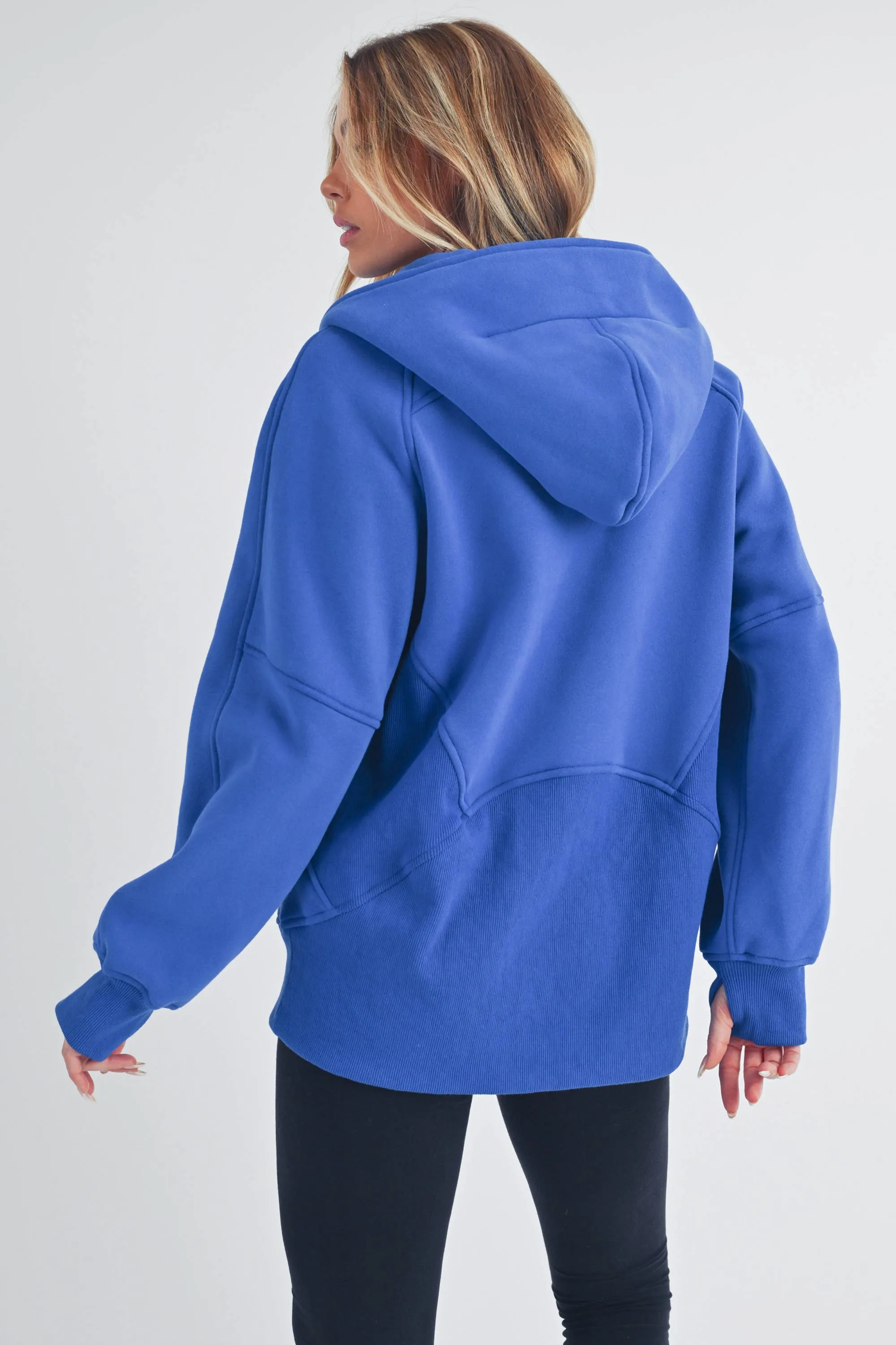 Long Drea Half-Zip Hoodie