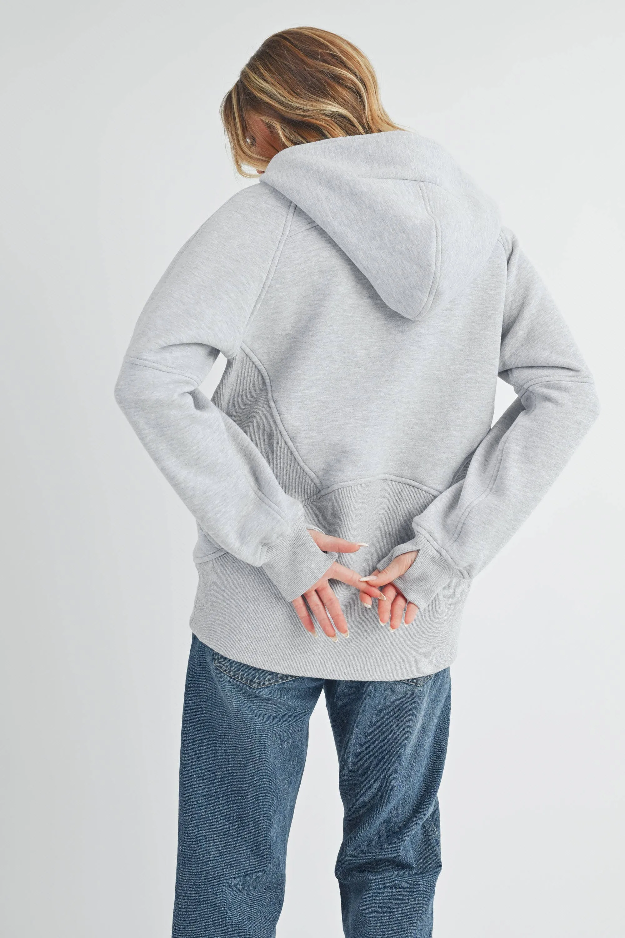 Long Drea Half-Zip Hoodie