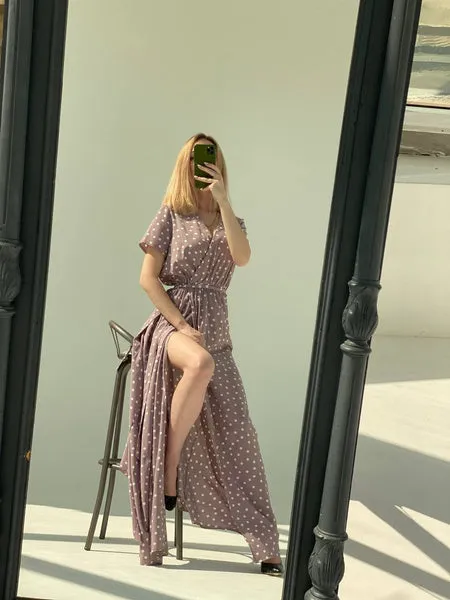 Loose Cut Long Dress Women's Fashion 2022