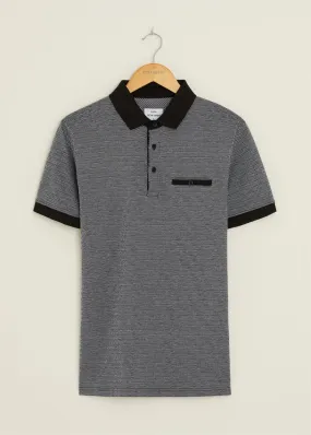 Lowfield Polo Shirt - Grey/Black