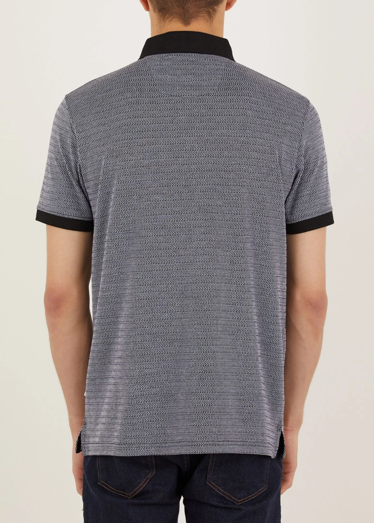 Lowfield Polo Shirt - Grey/Black