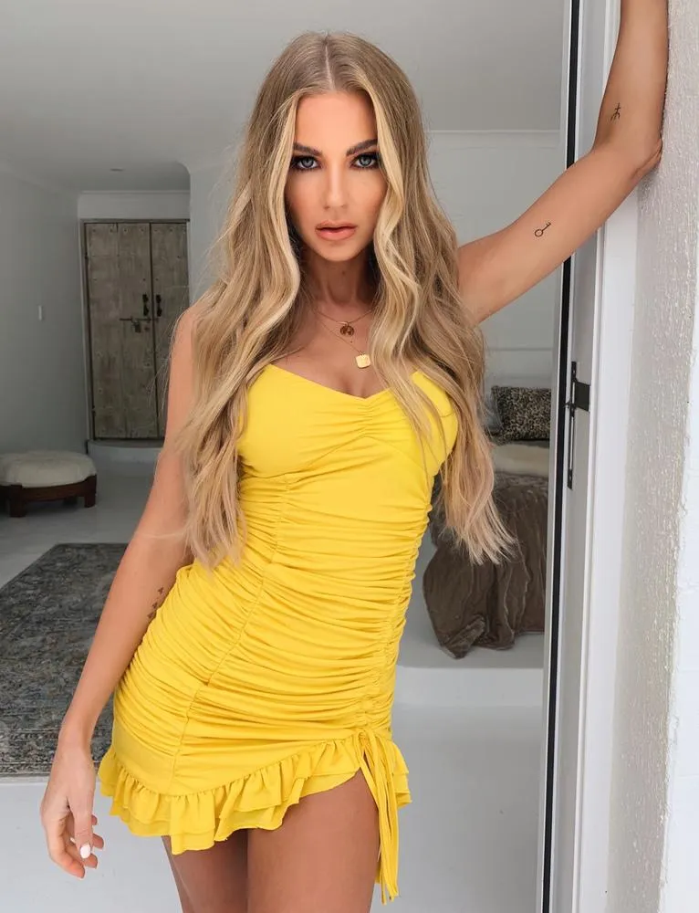 Lucky Dress - Yellow