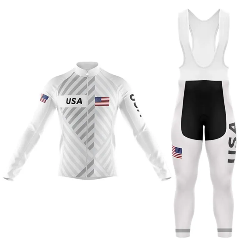 Men Cycling Long Set Uniform STY-01