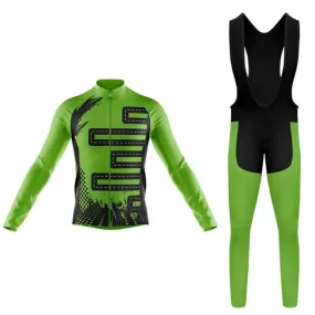 Men Cycling Long Set Uniform STY-05