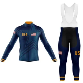 Men Cycling Long Set Uniform STY-12