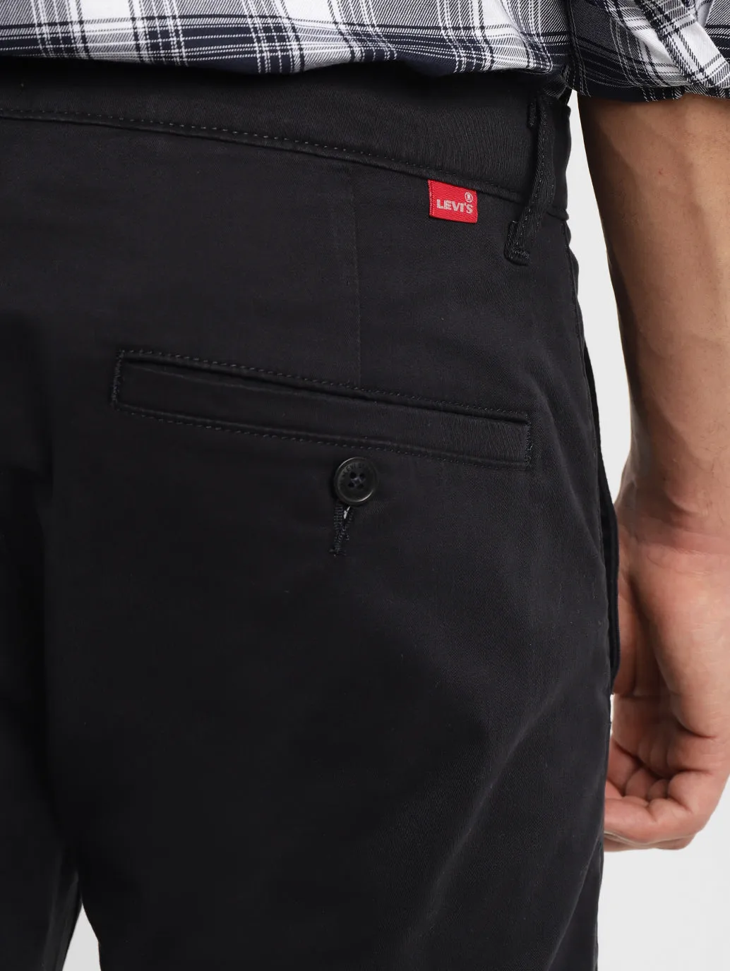 Men's 512 Black Slim Tapered Fit Chinos