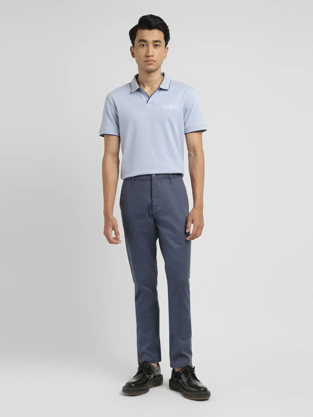 Men's 512 Navy Slim Tapered Fit Chinos