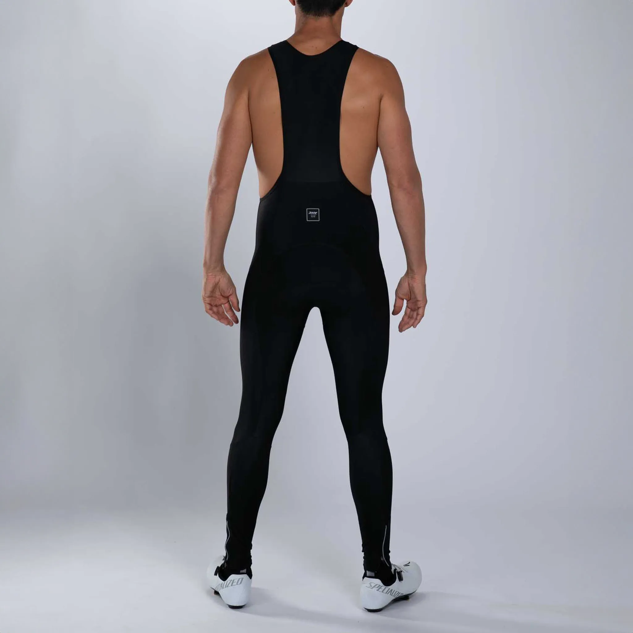 Mens Elite Cycle Thermo Bib Tight - Black