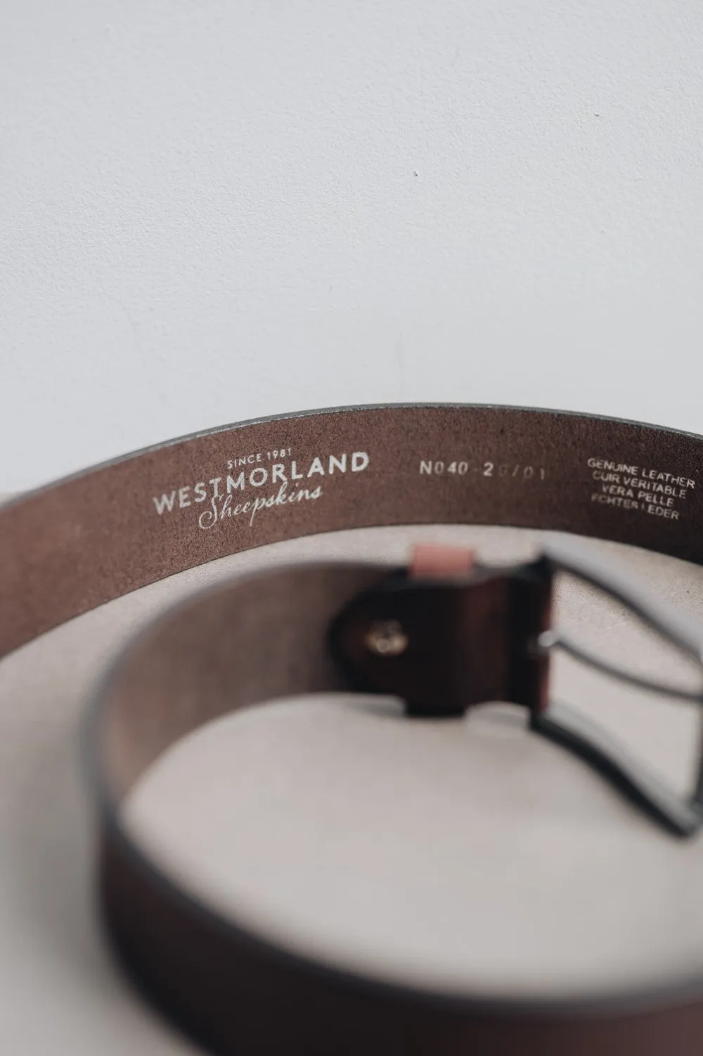 Men's Full Gain Leather Belt