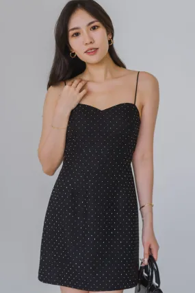 Midnights Padded Dress (Black)