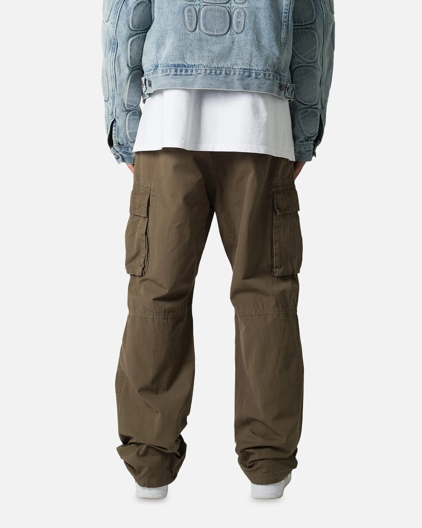 MNML Ultra Baggy Vintage Cargo Pants Olive