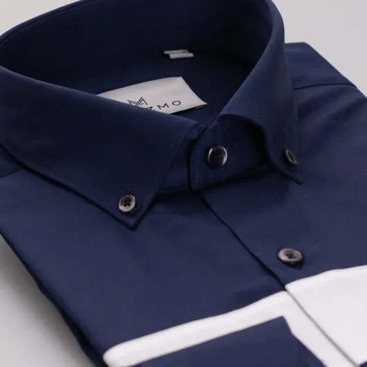 Monday Blues Cotton Shirt