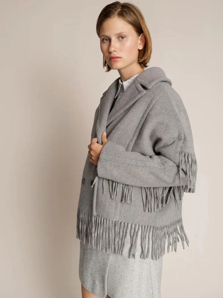 Munthe Eximillian Coat Grey