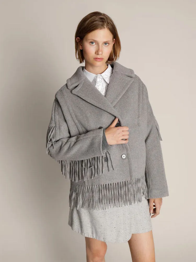 Munthe Eximillian Coat Grey