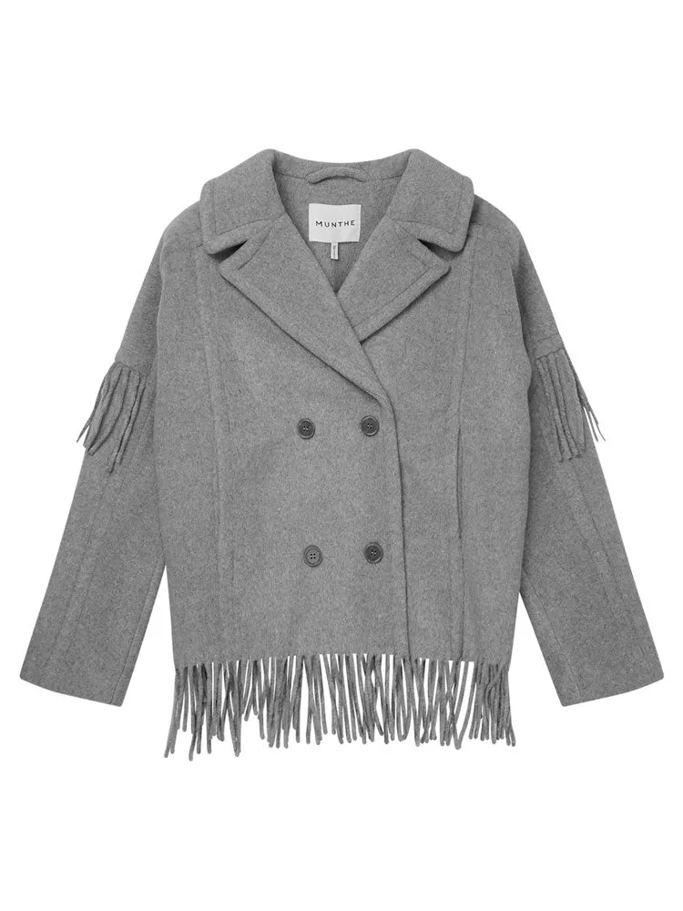 Munthe Eximillian Coat Grey