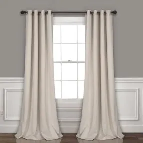 New - Set of 2 (95"x52") Grommet Top Insulated Blackout Curtain Panels - Lush Décor