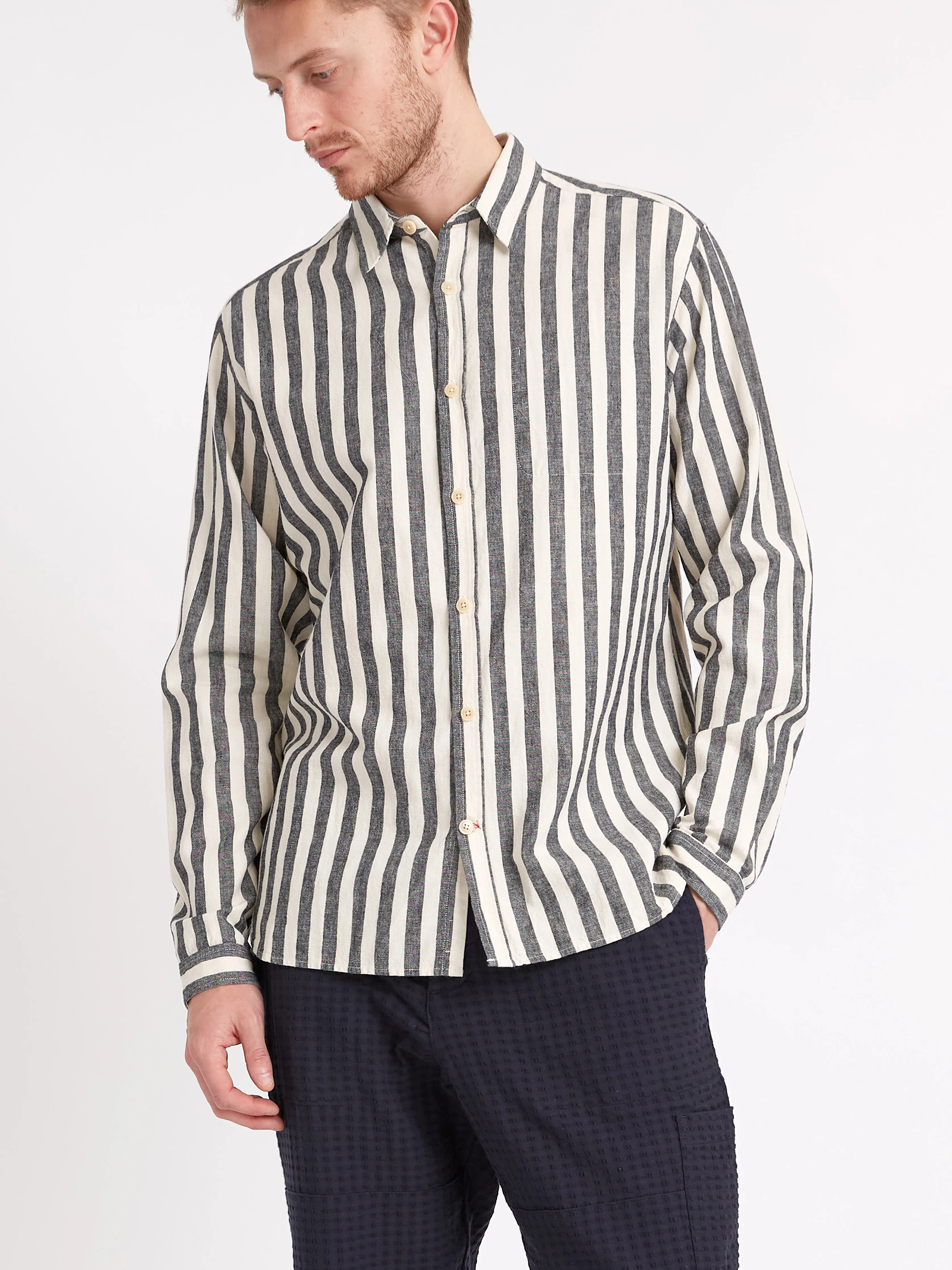 New York Special Shirt Elgar Black/White