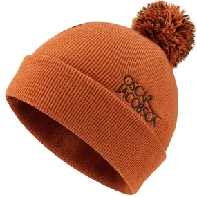 Oscar Jacobson Knitted Hat II - Orange Rust