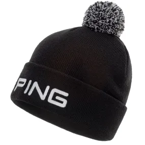 Ping Classic Bobble Hat - Black/White