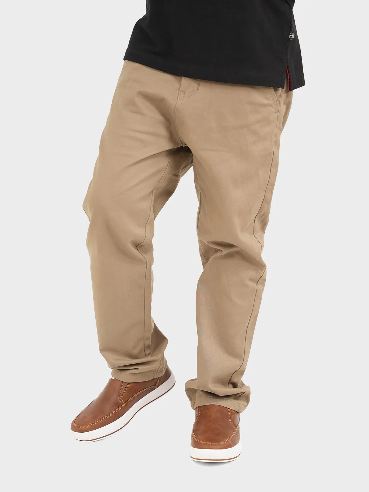 "TAWFIQ" Twill Casual Chino Pant