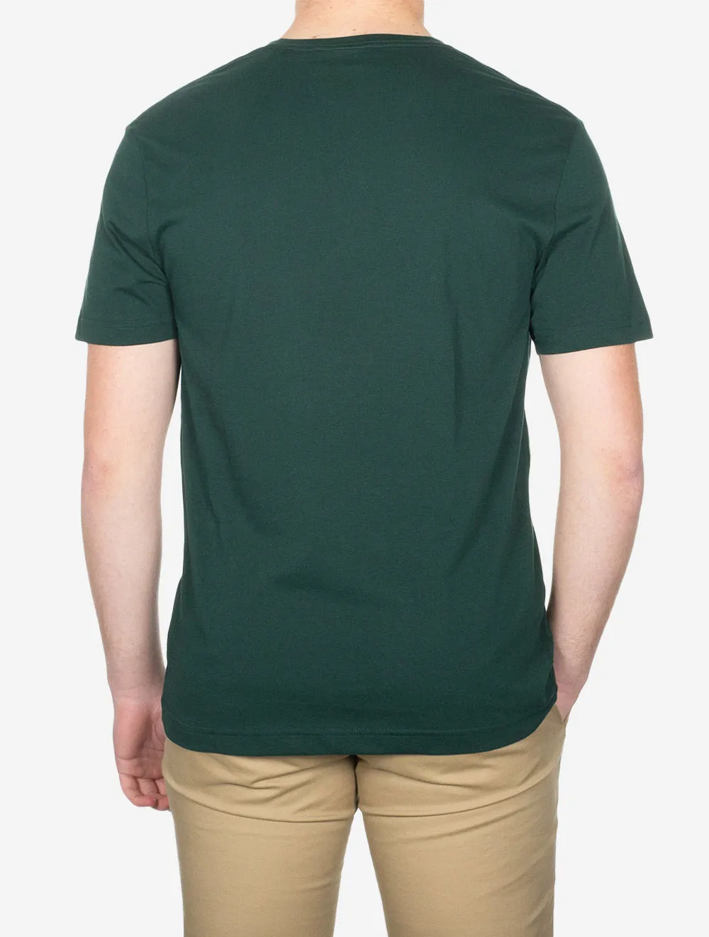 Regular Shield Short Sleeve T-Shirt Tartan Green