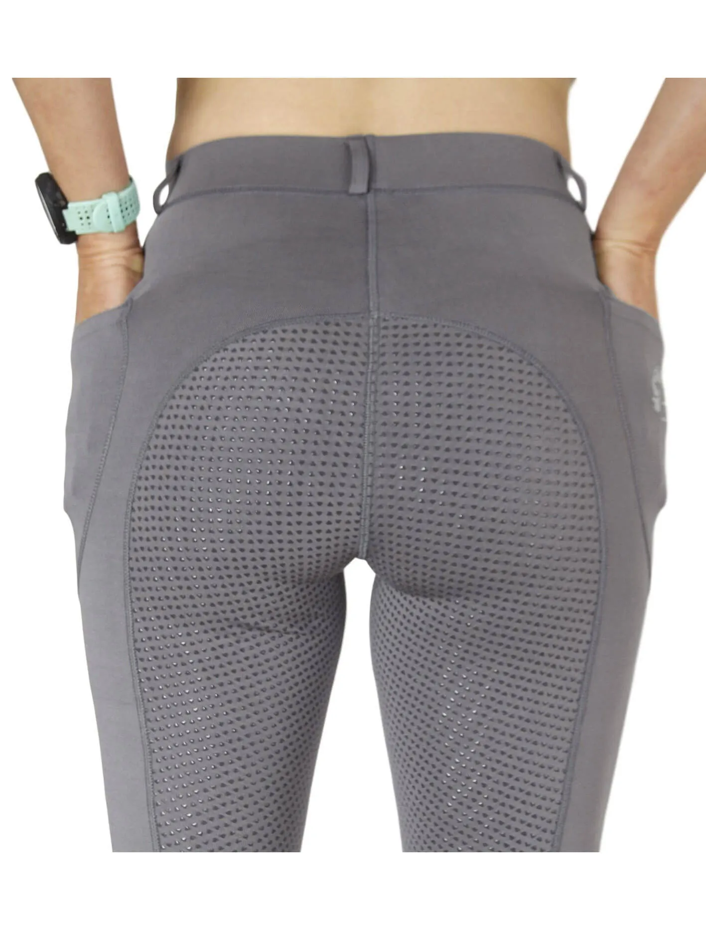 Riding Tights in grey- Sizes 6 to 28