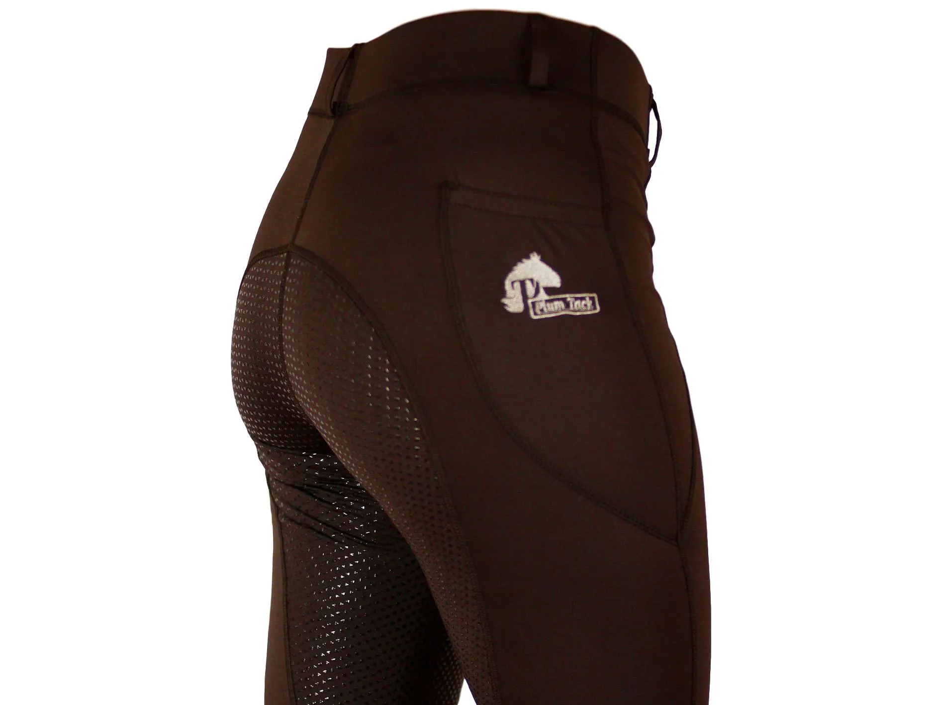 Riding tights in Java Brown. In sizes 6 to 28