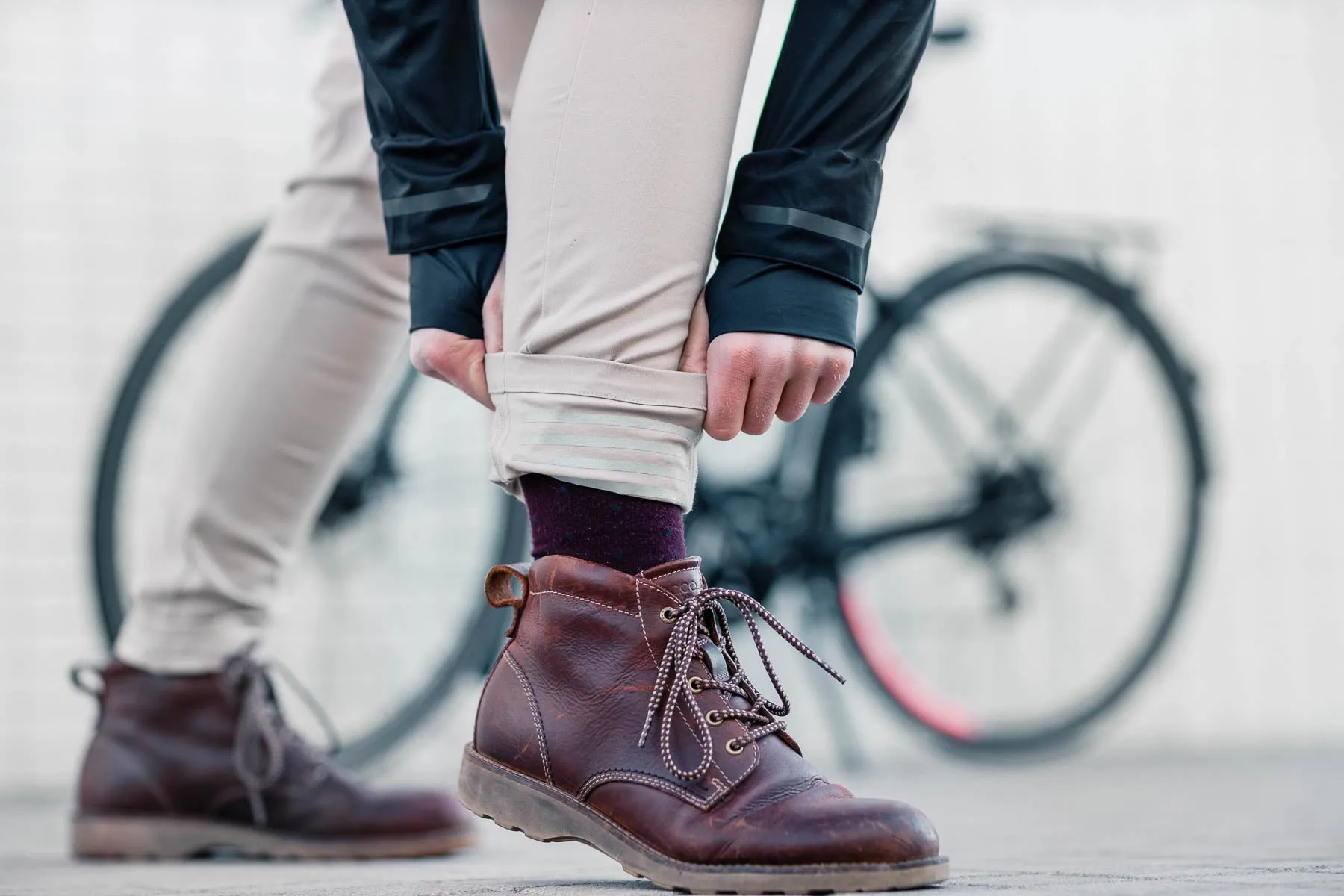 Riksväg 99 Men's Khaki Cycling Chinos