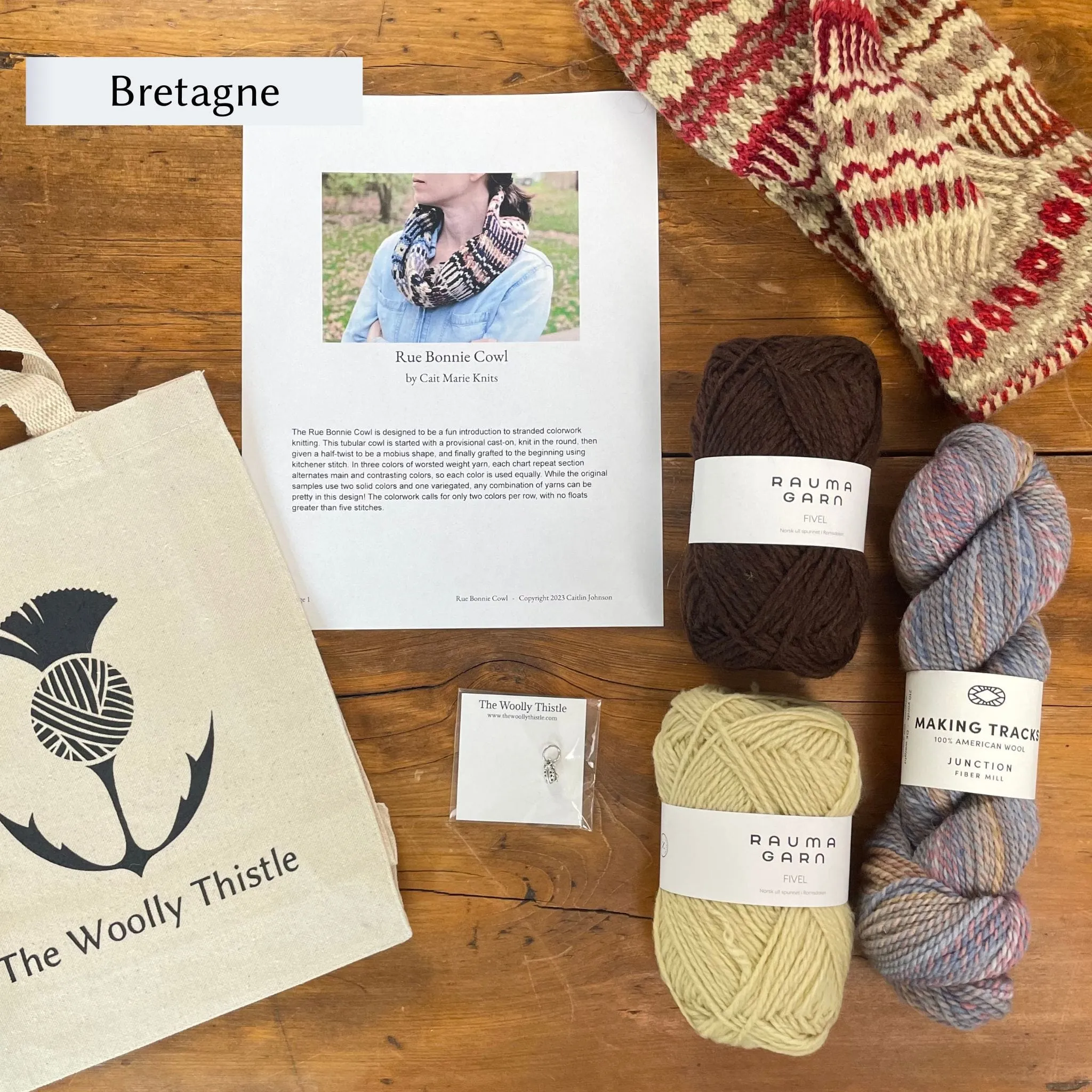 Rue Bonnie Kit by Cait Marie Knits