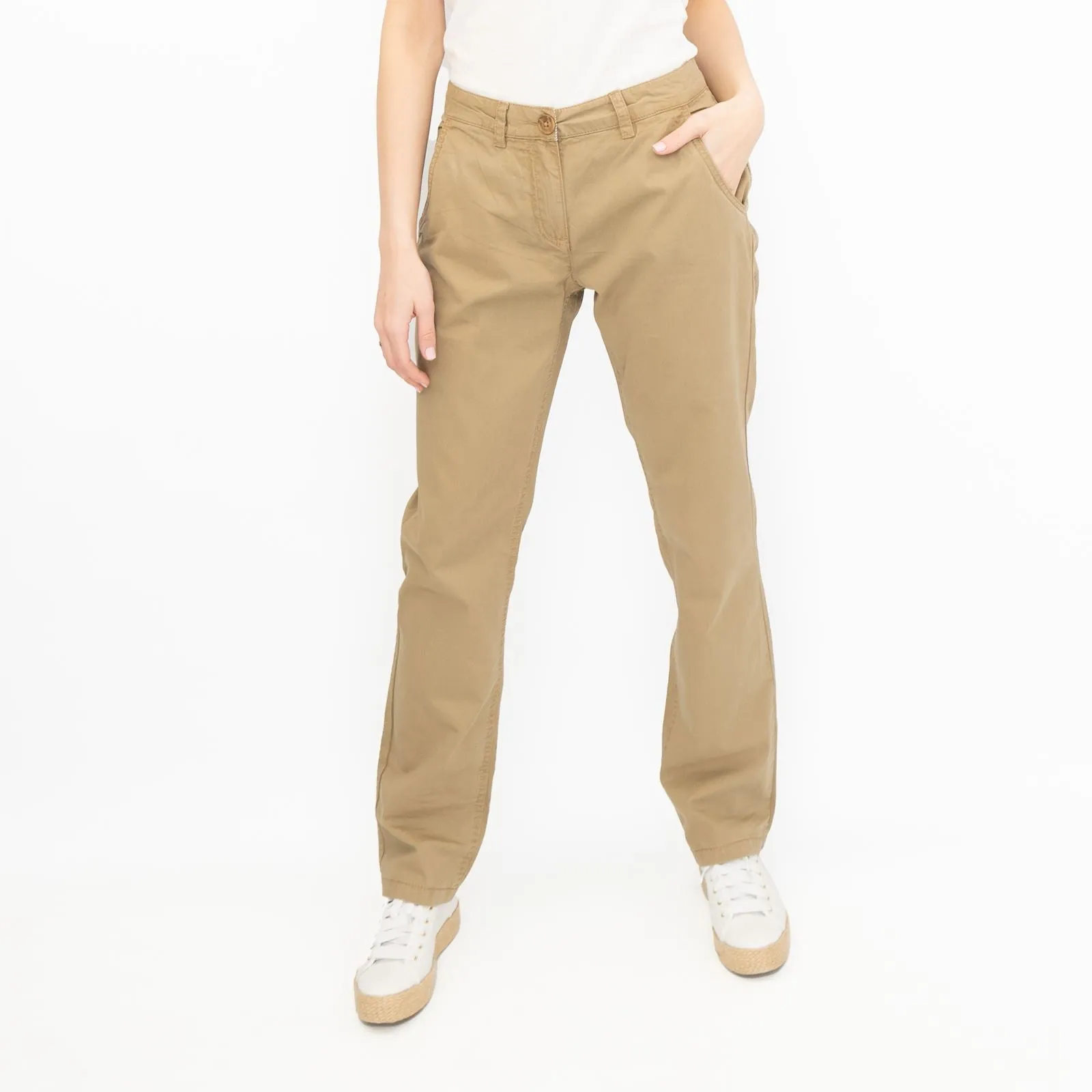 Seasalt Full Length Chino Trousers Beige