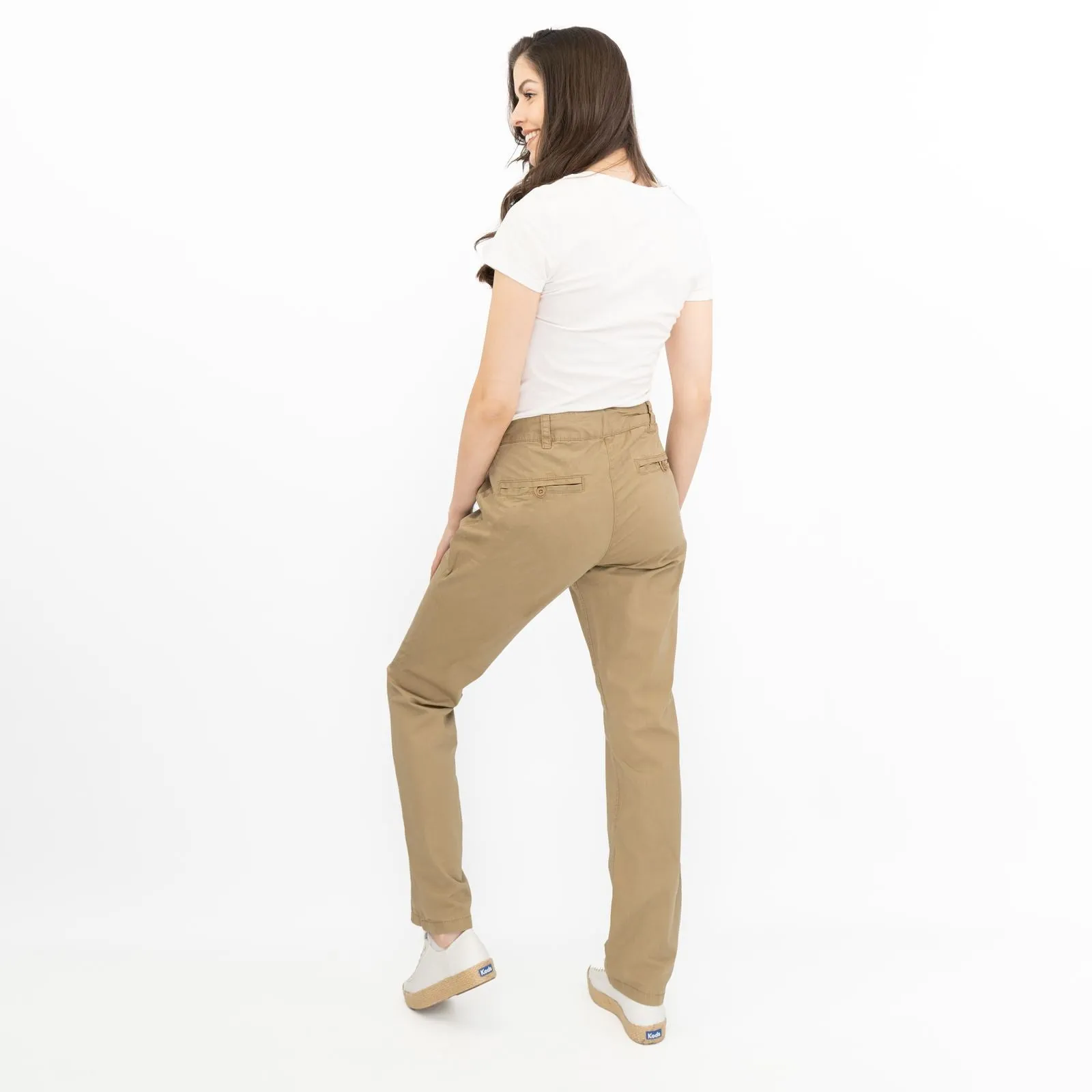 Seasalt Full Length Chino Trousers Beige