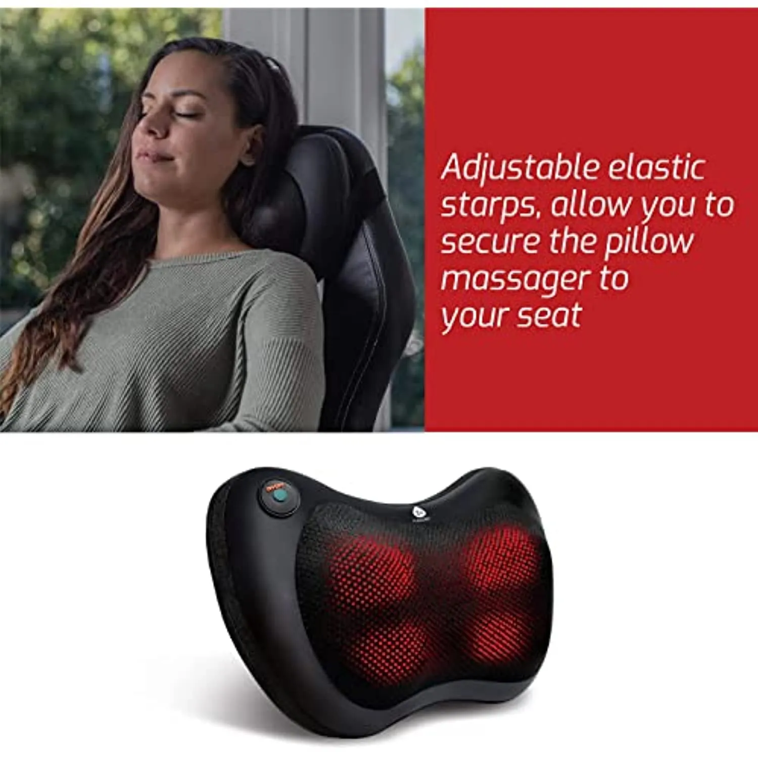 Shiatsu Heating Neck & Back Massager