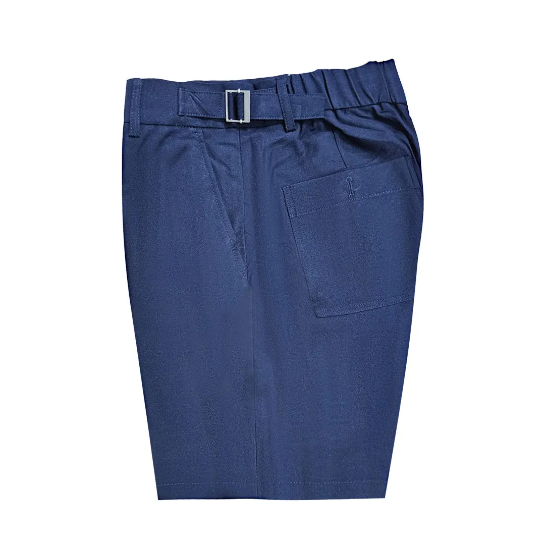 Slim Fit Chino Shorts (Navy) 8053