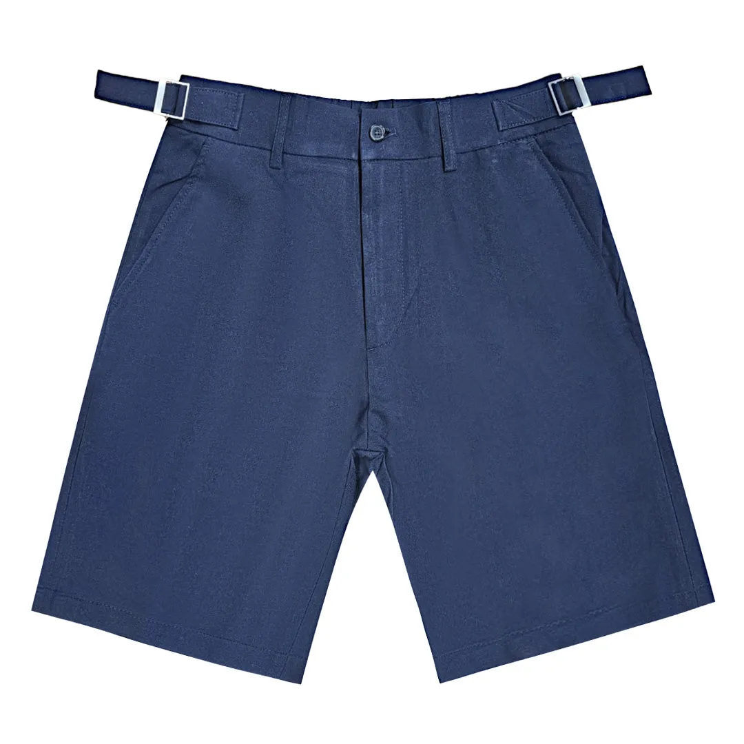 Slim Fit Chino Shorts (Navy) 8053