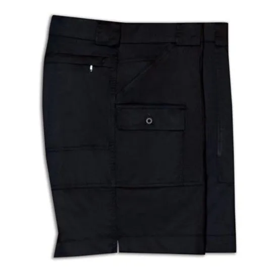 Sportif Mens Hatteras Stretch Cargo Short/Black