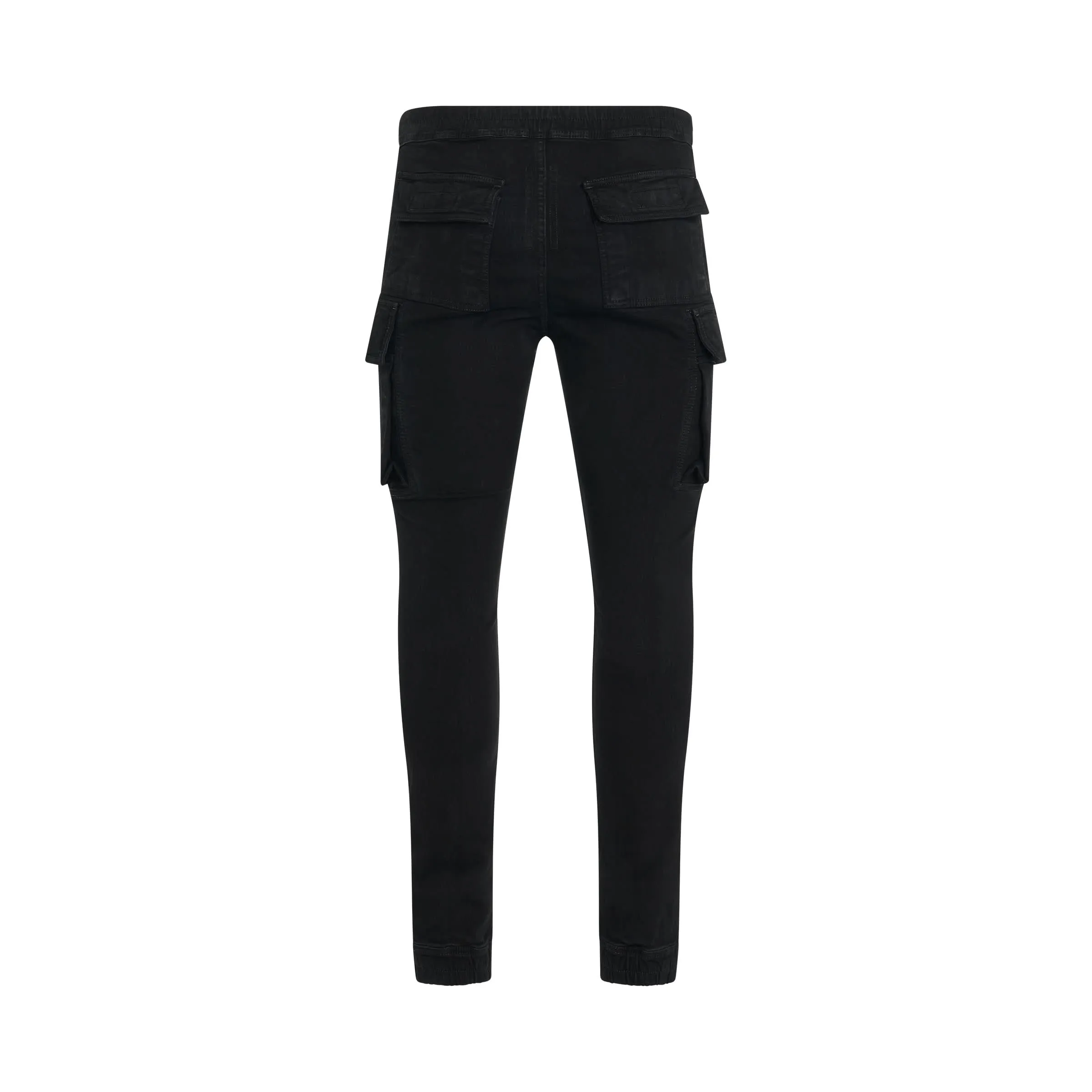 Stretch Denim Mastodon Cut Pants in Black