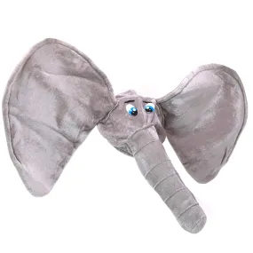 Stuffed Elephant Costume Hat - Plush Animal Funny Costume Accessories Hat - 1 Piece Grey