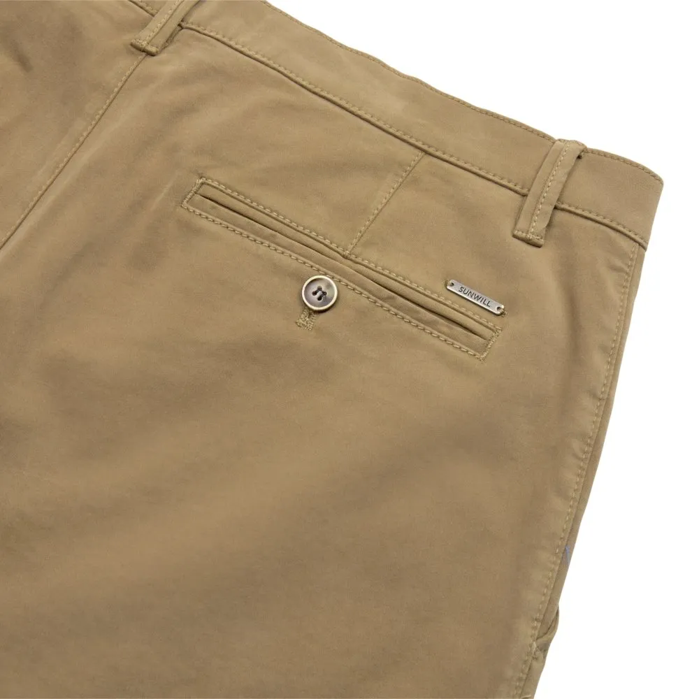 Sunwill Fitted chino med superstretch