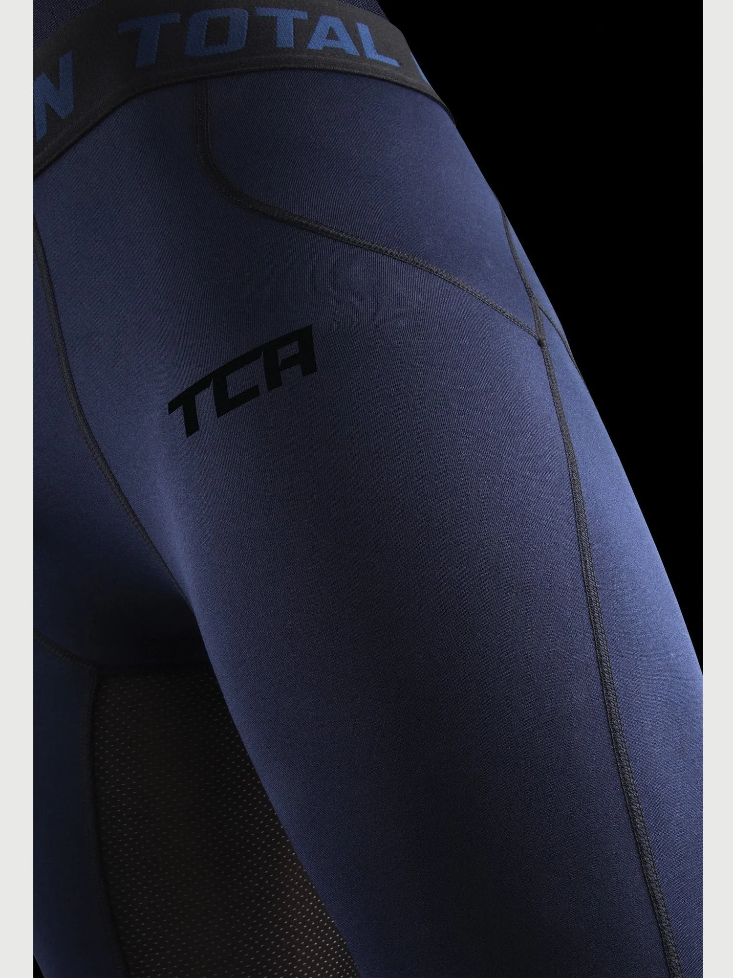 SuperThermal Compression Base Layer Tights For Men With Brushed Inner Fabric